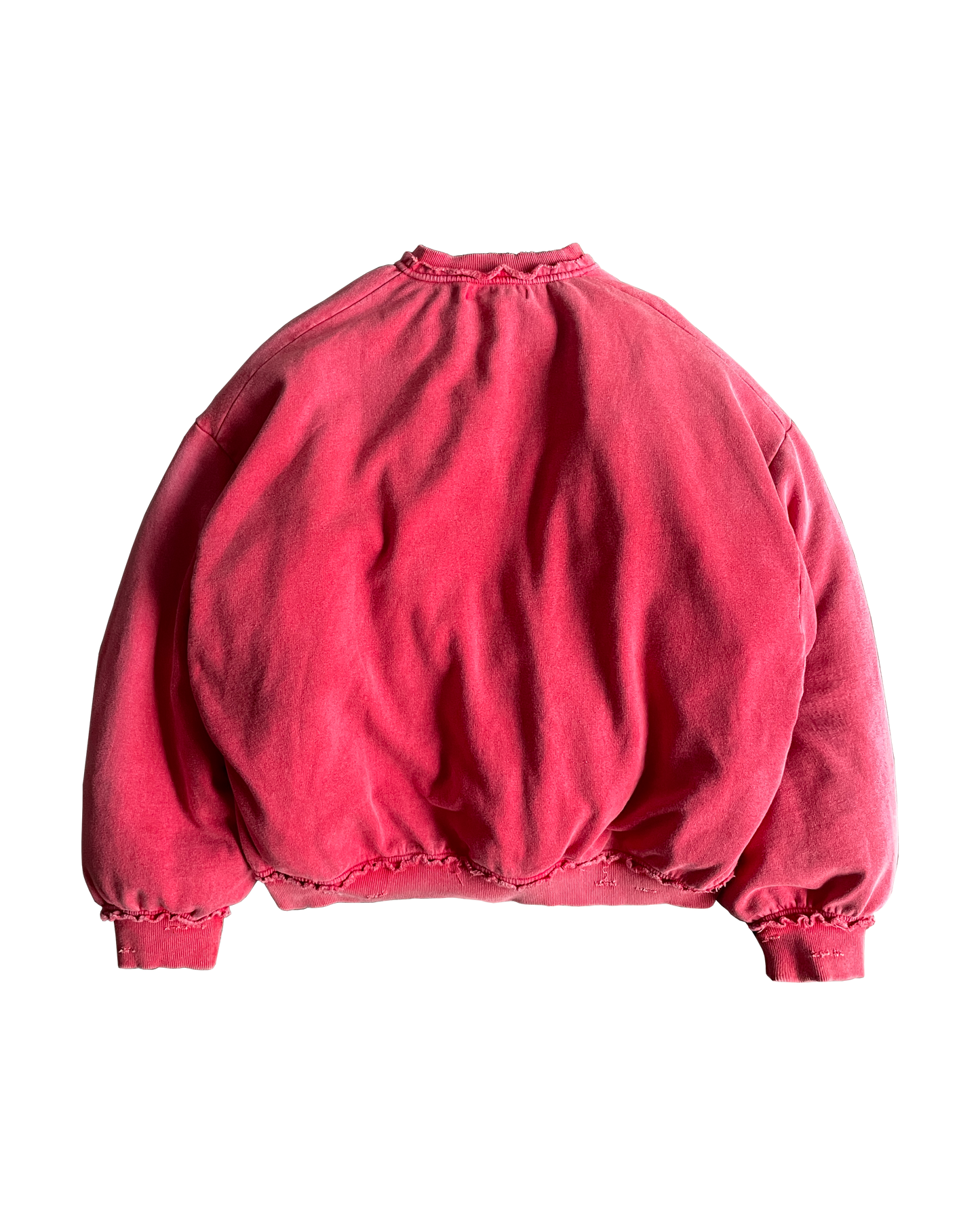 PROTECT SWEATER CREWNECK RED WASH