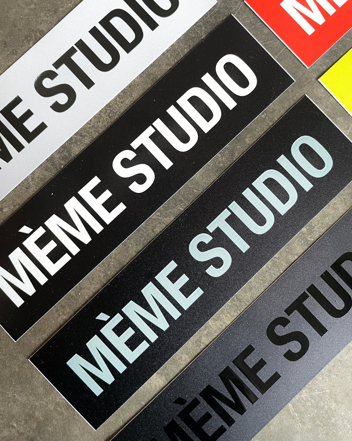 MÉMESTUDIO STICKER SET - OG BOX LOGO