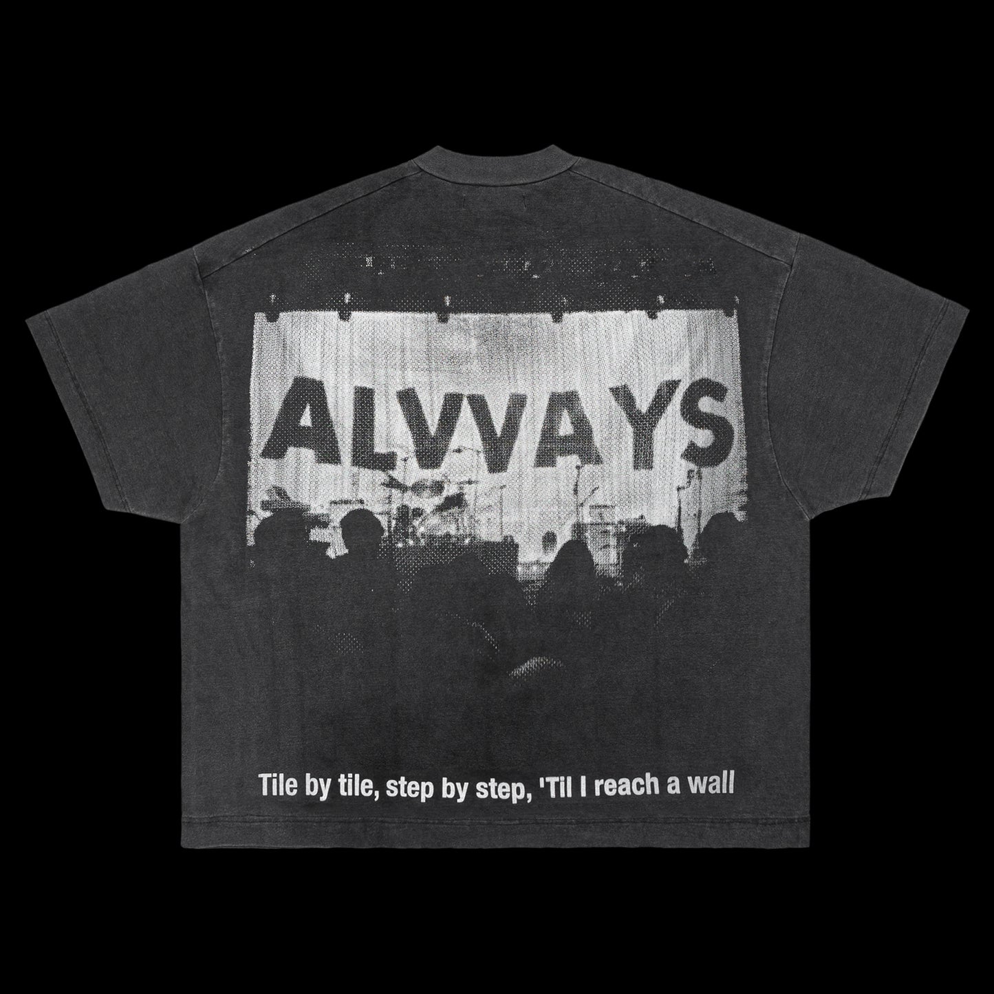 NOISED T-SHIRT BLACK WASH