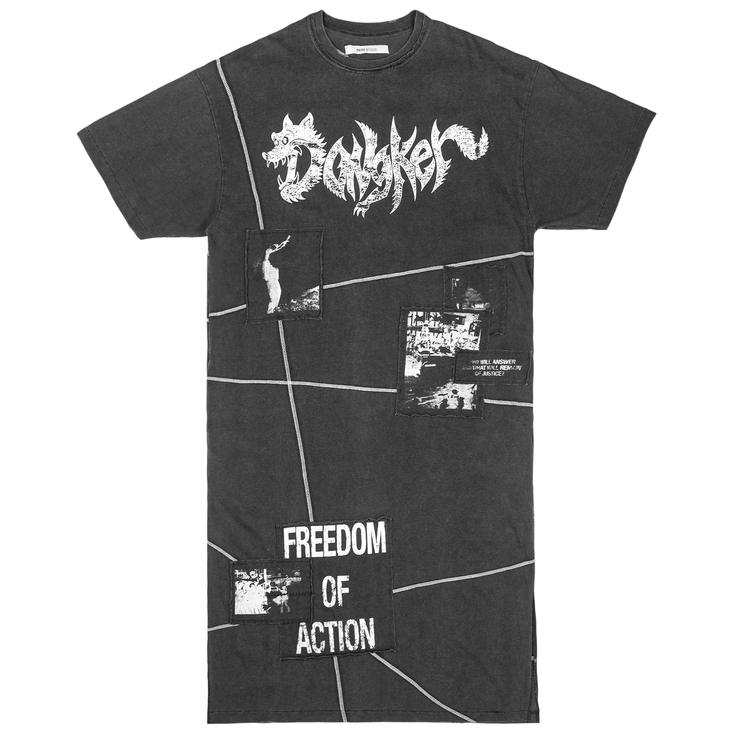 ARCHIVE PIECE / DONGKER T-SHIRT DRESS (NFS)