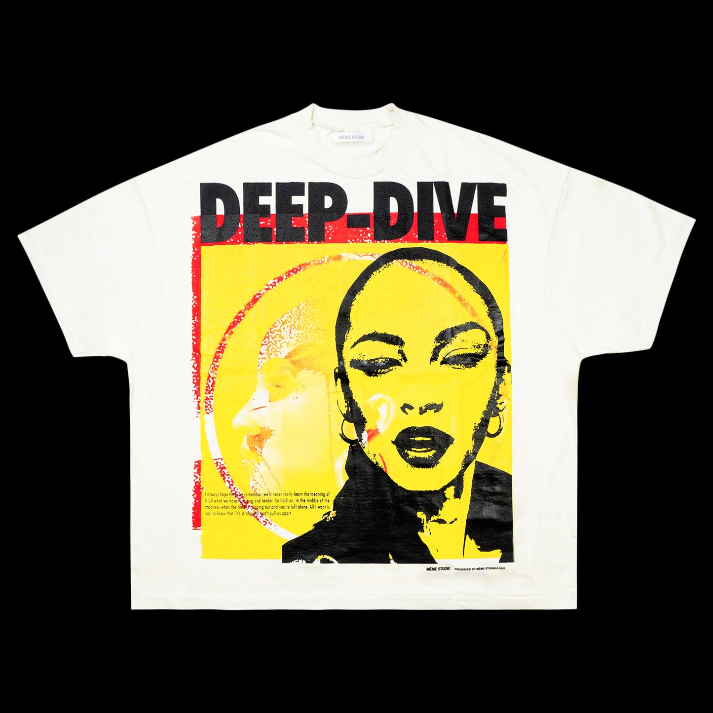 SUBMERGE T-SHIRT WHITE WASH