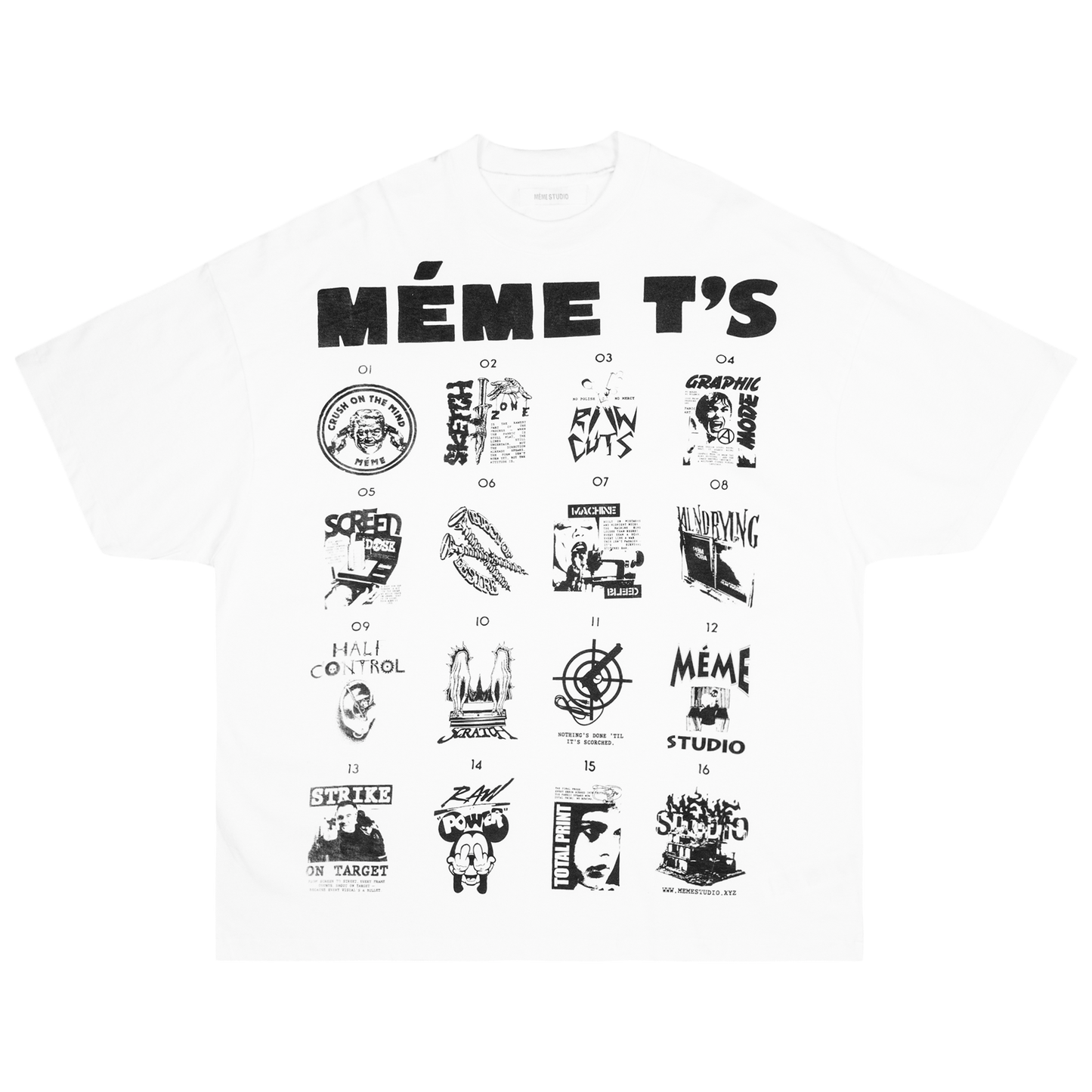 TOTAL CONTROL T-SHIRT WHITE