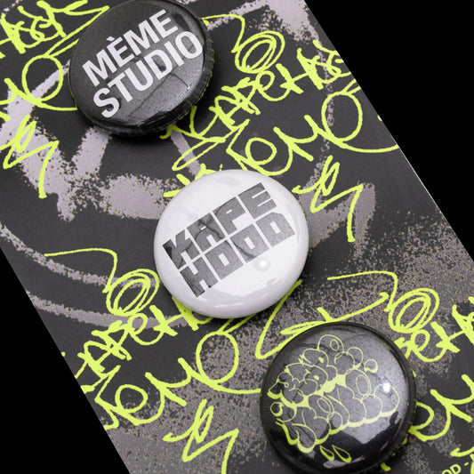 BUTTON PIN (KAPEHOOD - MÉME STUDIO)