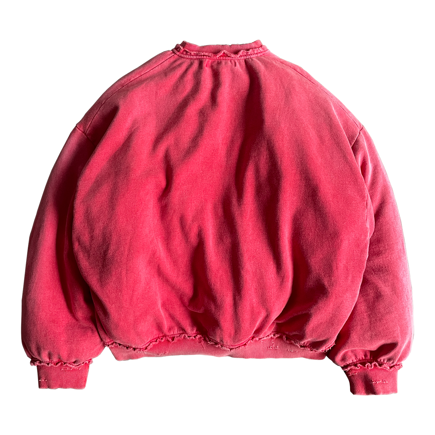 PROTECT SWEATER CREWNECK RED WASH