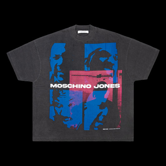 MELODIES T-SHIRT BLACK WASH