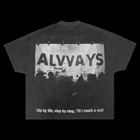 NOISED T-SHIRT BLACK WASH